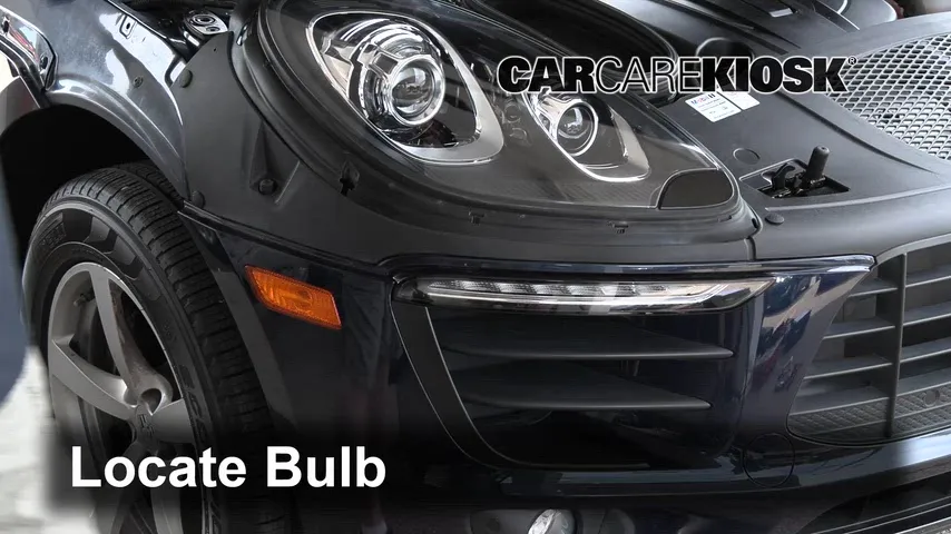 2018 Porsche Macan 2.0L 4 Cyl. Turbo Éclairage Feu clignotant avant (remplacer l'ampoule)